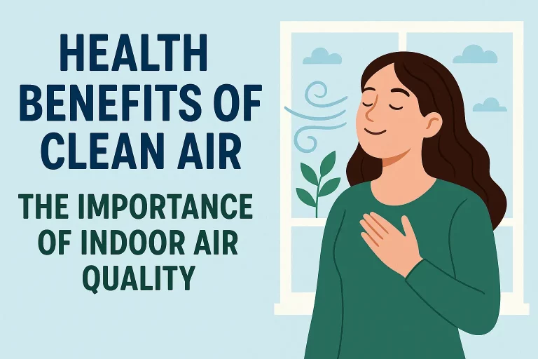 Read more about the article Health Benefits of Clean Air – The Importance of Indoor Air Quality